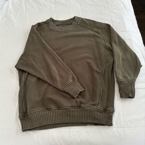 Aerie Olive Green Sweatshirt